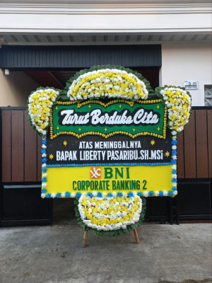 Papan Bunga Duka di Plaju Darat